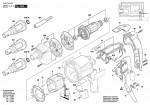 Bosch 3 601 D40 303 Gsr 6-45 Te Drill Screwdriver 230 V / Eu Spare Parts